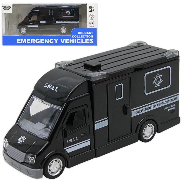 VECTO XE VAN CẢNH SÁT CÓ ĐÈN VÀ ÂM THANH (SWAT) VT53K (VTA)