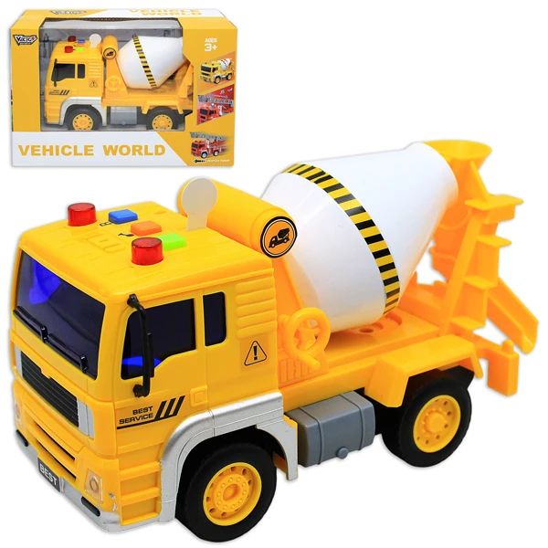 VECTO ĐỒ CHƠI XE BEN CÔNG TRÌNH CHẠY TRỚN CÓ ĐÈN VÀ ÂM THANH VT511B (VTA)