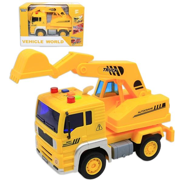 VECTO ĐỒ CHƠI XE XÚC CÔNG TRÌNH CHẠY TRỚN CÓ ĐÈN VÀ ÂM THANH VT511C (VTA)