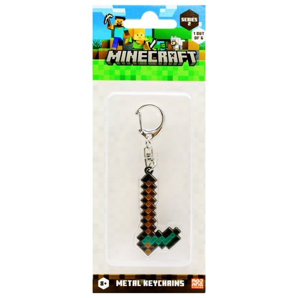 MINECRAFT PMI MÓC KHÓA MINECRAFT BẰNG KIM LOẠI SERIES 2 MẪU 2 HOE/MC6210 (VTA)