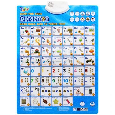 BẢNG ĐIỆN TỬ KHÁM PHÁ VỚI DORAEMON LT27 ( LNV)