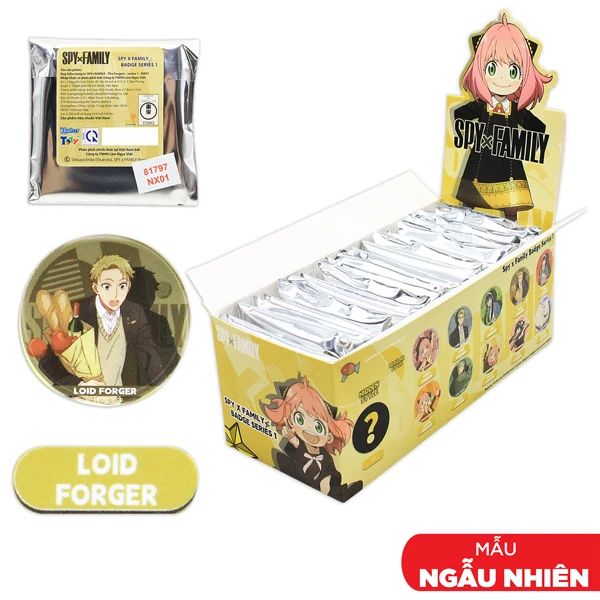 NULLSET SPY×FAMILY HUY HIỆU THE FORGERS SERIES 1 NX01 (LNV)