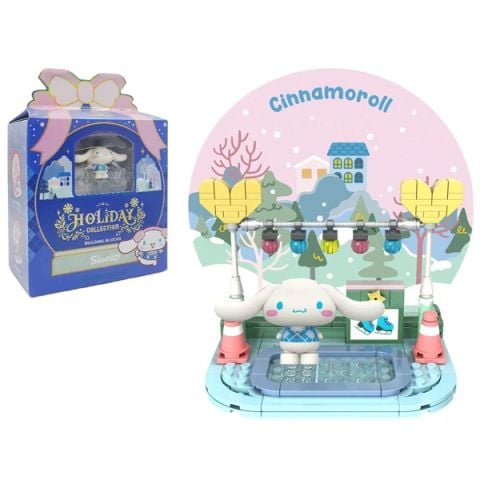 SANRIO CINNAMOROLl BỘ XẾP HÌNH HOLIDAY COLLECTION PS30  (LNV)