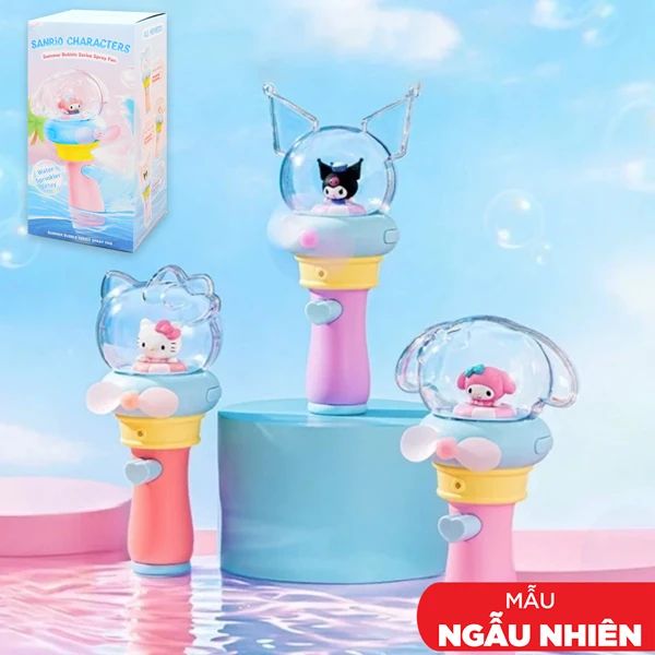 MOETCH MÔ HÌNH SANRIO CHARACTERS SUMMER BUBBLE QUẠT MT15 (LNV)