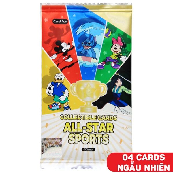 CARD.FUN CARD BO GÓC DISNEY ALL STAR SPORTS UD01 (LNV)