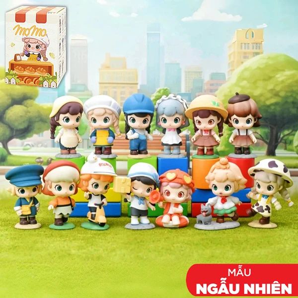 BLINDBOX LUCKY EMMA MÔ HÌNH  MOMO  HOLIDAY LIFE  RE82 (LNV)