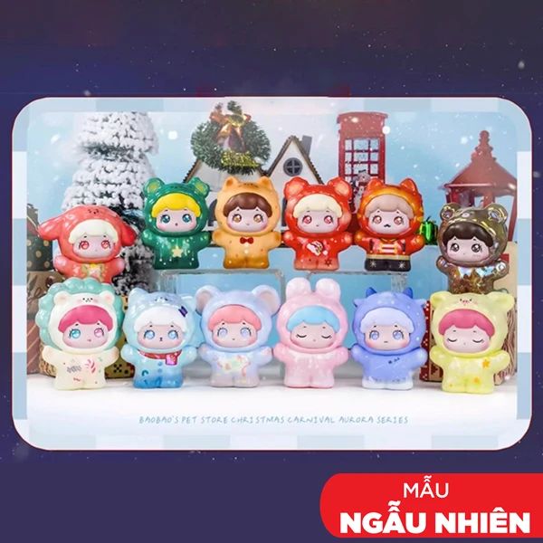 BLINDBOX LUCKY EMMA MÔ HÌNH  BAOBAO  CHRISTMAS CARNIVAL PLUS  RE84 (LNV)