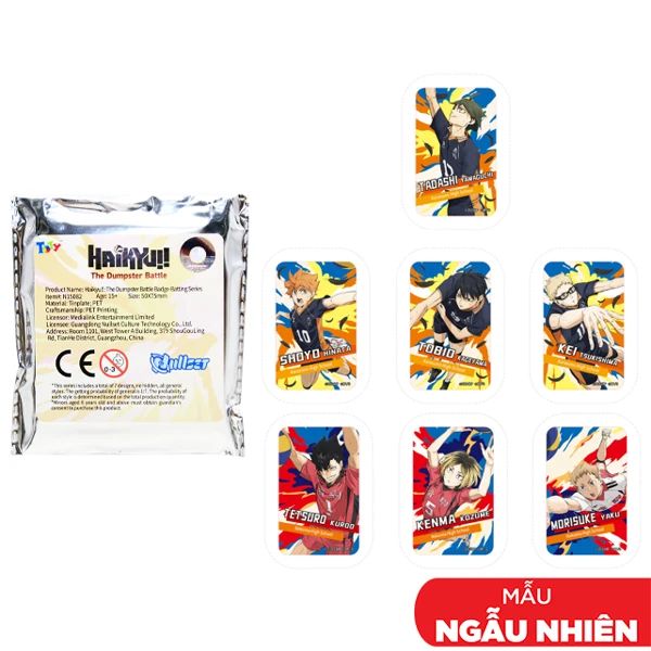 NULLSET HUY HIỆU TRANG TRÍ HAIKYUU - BATTING NK02 (LNV)