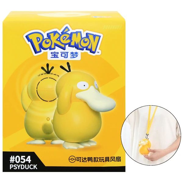 MOETCH MÔ HÌNH POKEMON PSYDUCK QUẠT MT22 (LNV)