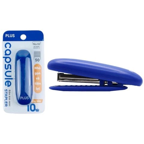 PLUS - BẤM MINI - MÀU XANH DƯƠNG 210-V015 (10C/H) (HV)