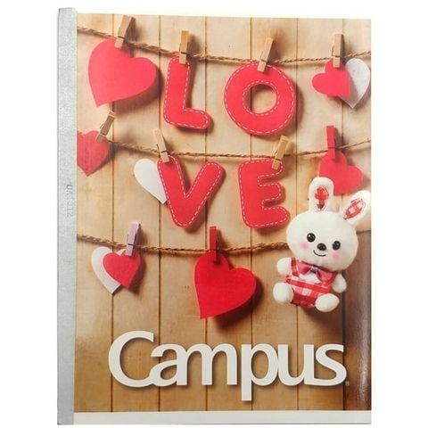 Vở Family A5 5 Ô Ly 96 Trang ĐL 100g/m2 - Campus NB- AFAM96 (Mẫu Màu Giao Ngẫu Nhiên)