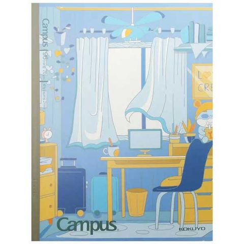 Campus - Tập Studying Room A5 - 4 Ly Ngang - 200 Trang 70gsm NB-A5LY96SR
