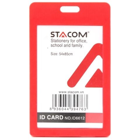 STACOM-BẢNG TÊN NHỰA ĐỨNG ID 6612(6C/H)(5390-ST)