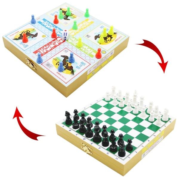 CỜ BÀN NHỰA COMBO NHỎ (CÁ NGỰA,VUA ) HB.NCN (XNK LHT)