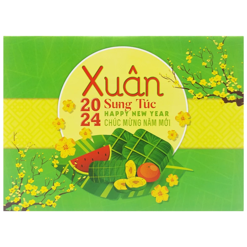 THIỆP TẾT 3D (13*18) (QC G.LONG) - Giao hàng ngẫu nhiên