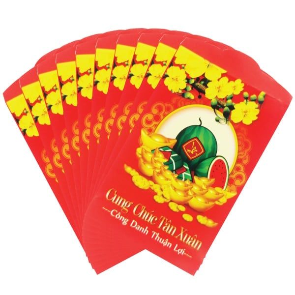 BAO LÌ XÌ NHỎ X/10 (QC G.LONG)