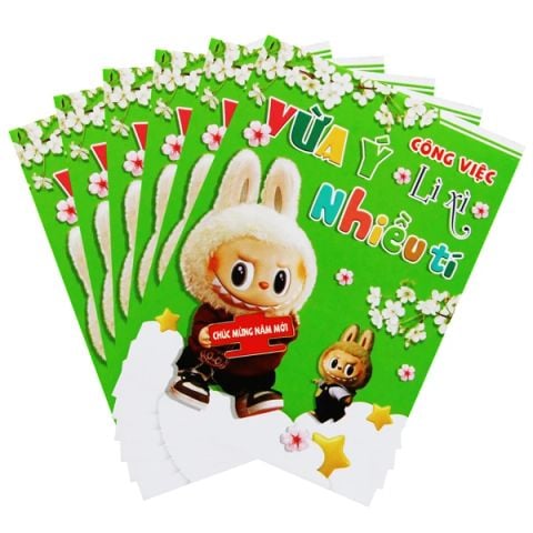 BAO LÌ XÌ ĐỘC ĐÁO NHỎ X/6 (QC G.LONG)