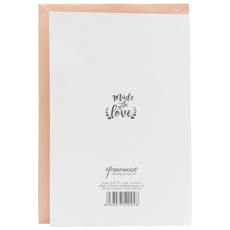 THIỆP TÔ MÀU GREENWOOD (12X18CM) (T-LIVE) (Giao hàng ngẫu nhiên)