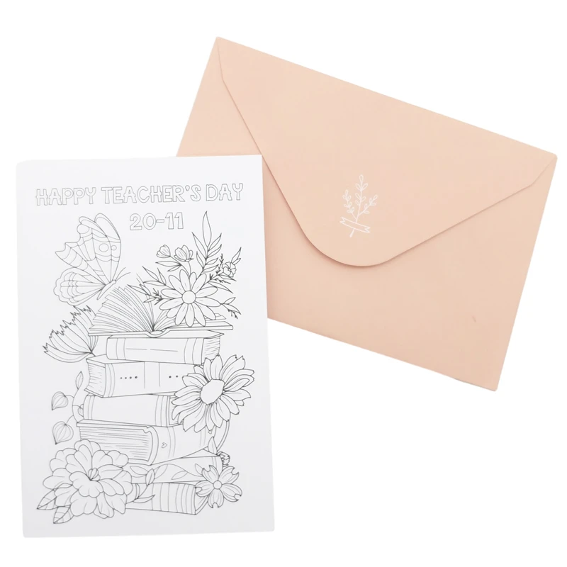 THIỆP TÔ MÀU GREENWOOD (12X18CM) (T-LIVE) (Giao hàng ngẫu nhiên)