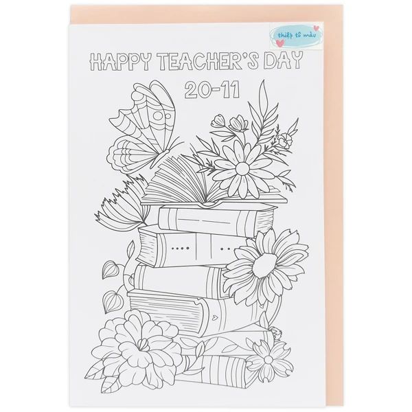 THIỆP TÔ MÀU GREENWOOD (12X18CM) (T-LIVE)