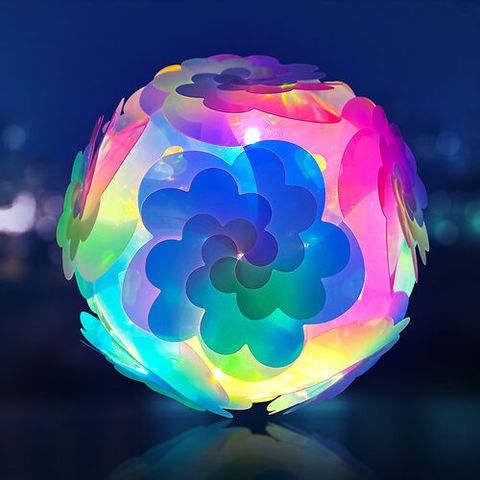 Đồ Chơi Lắp Ráp Lồng Đèn Trung Thu Đám Mây He#06