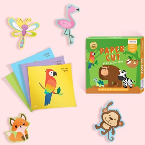 TRANH CẮT-BÍ ẨN RỪNG XANH (L.LAN)