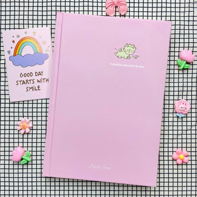 SỔ BÌA CỨNG A5 RUỘT TRƠN KEM-KN0X(THCK0378)