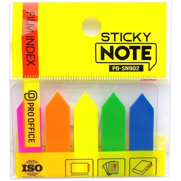 PHÂN TRANG NHỰA 5 MÀU MŨI TÊN PO-SN902(30C/H) (0377-TK)