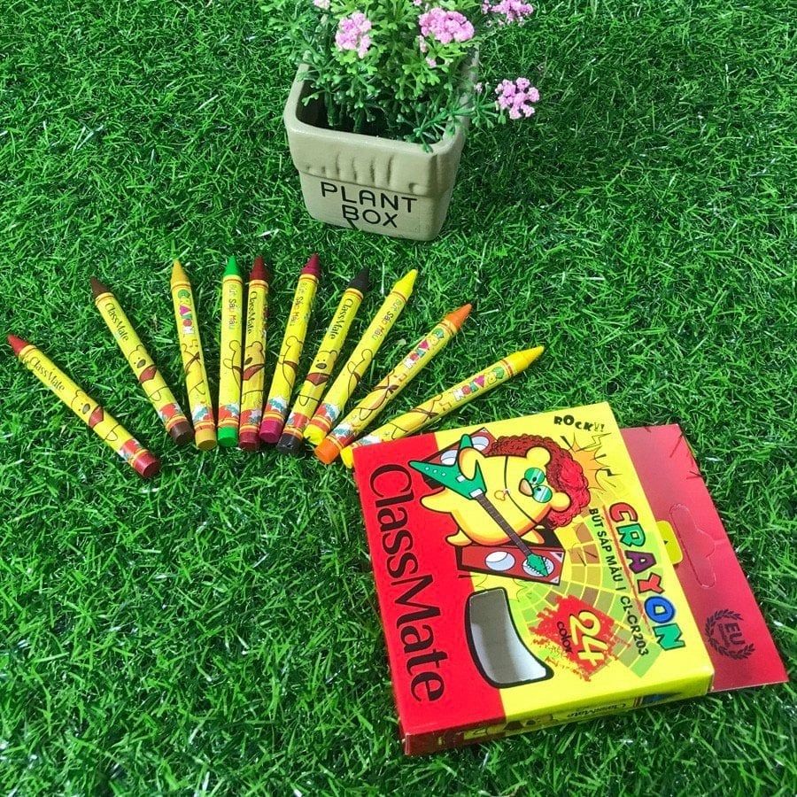 Bút Sáp 24 Màu Cl-Cr203 (12C/H) (0377-Tk)