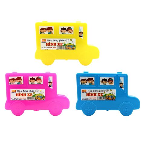 Hộp Đựng Phấn Hình Xe- Màu Ngẫu Nhiên