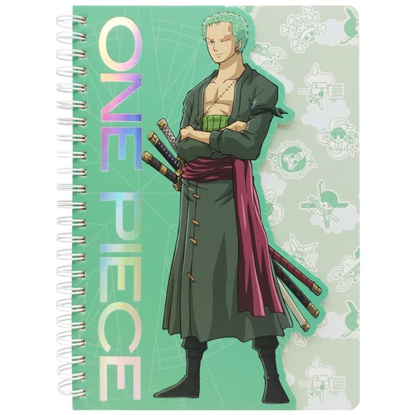 ONE PIECE SỔ TAY LÒ XO A5 ONE PIECE ZORO (TEENBOX)