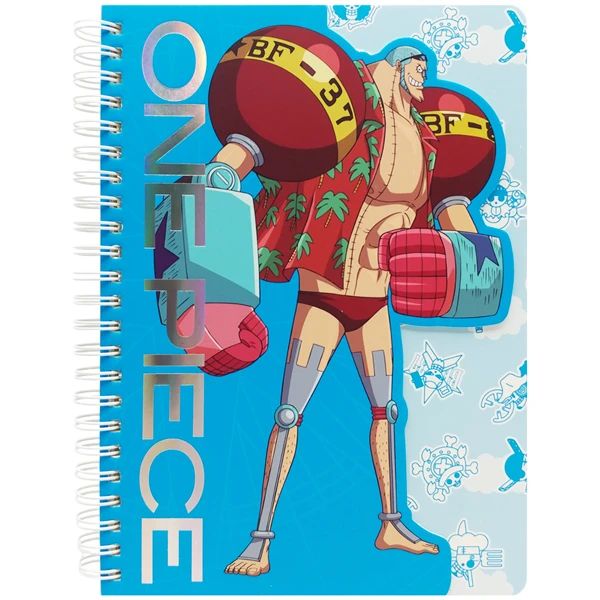 ONE PIECE SỔ TAY LÒ XO A5 ONE PIECE FRANKY (TEENBOX)
