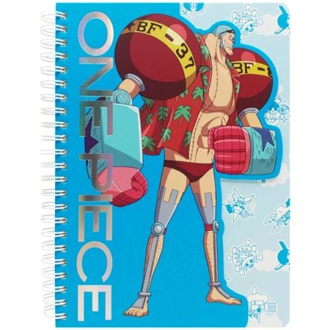 ONE PIECE SỔ TAY LÒ XO A5 ONE PIECE FRANKY (TEENBOX)