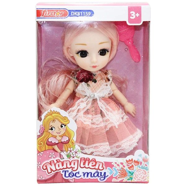 BÚP BÊ NÀNG TIÊN TÓC MÂY DK81159-DKA 152