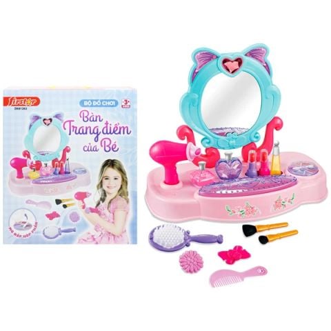 BỘ ĐỒ CHƠI BÀN TRANG ĐIỂM CỦA BÉ DK81262 ( DUKA)