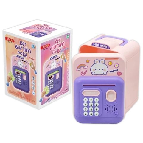 KÉT GIỮ TIỀN THỎ HỒNG DK81290 (DUKA)