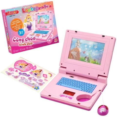 LAPTOP CỦA BÉ CÔNG CHÚA XINH ĐẸP DK81351 (DUKA)
