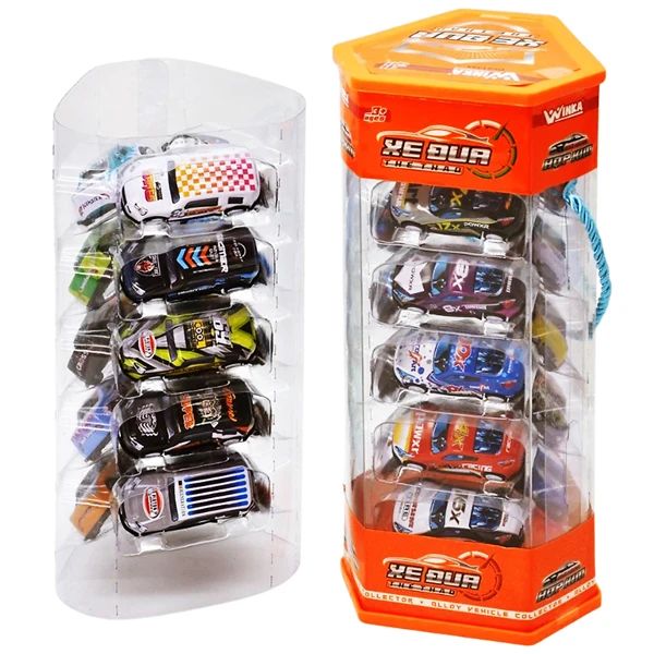 MÔ HÌNH XE HỢP KIM  XE ĐUA THỂ THAO (15PCS) DK81355 (DUKA)