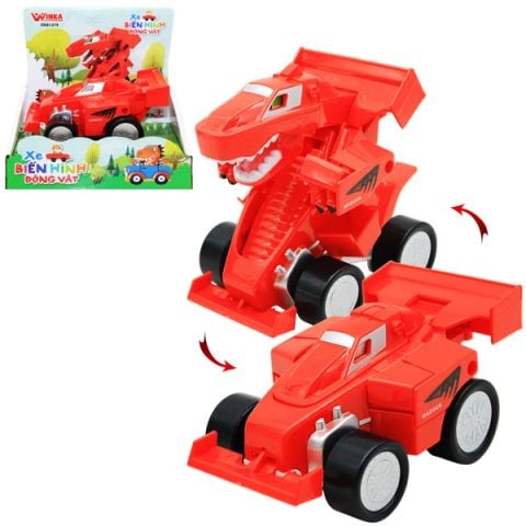 XE BIẾN HÌNH ĐỘNG VẬT  KHỦNG LONG DK81379 (DUKA)