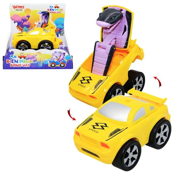 XE BIẾN HÌNH ĐỘNG VẬT  RẮN HỔ DK81380 (DUKA)