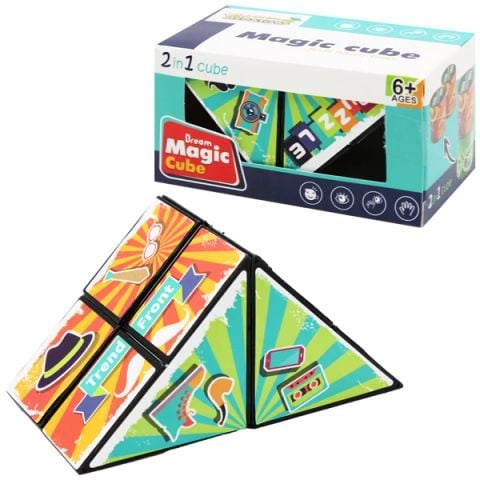 RUBIK 3D - THỬ THÁCH SIÊU TRÍ TUỆ (2689/4-6) (MEGATOYS)