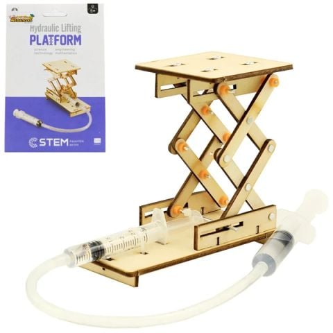 STEM BẰNG GỖ GHÉP HÌNH THIẾT BỊ NÂNG THỦY LỰC (CH2042) (MEGATOYS)