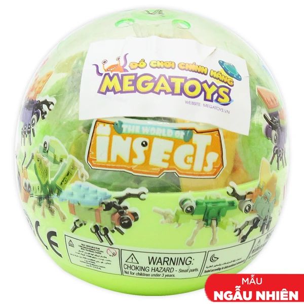 TRỨNG CÔN TRÙNG CẢM XÚC ĐA MÀU SẮC SM1056A (MEGATOYS)