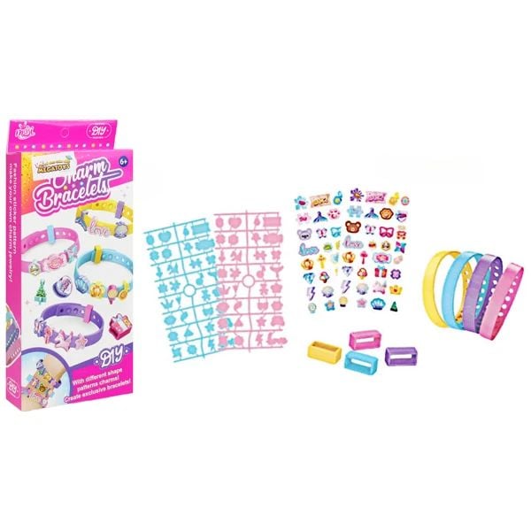 BỘ TRANG TRÍ VÒNG TAY CHARM STICKER SÁNG TẠO(MS-8816) (MEGATOYS)