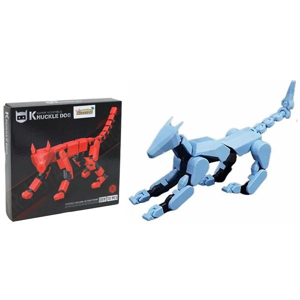 LẮP GHÉP MÔ HÌNH KNUCKLE DOG 3D KHỚP NỐI 009 (MEGATOYS)