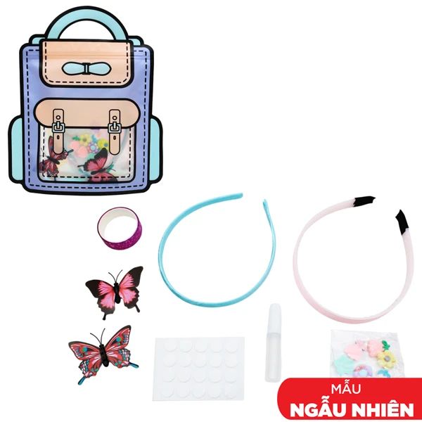 BỘ BỜM TÓC XINH XẮN, SÁNG TẠO SẮC MÀU 7003 (MEGATOYS)