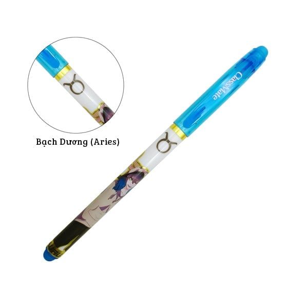 BÚT GEL XÓA ĐƯỢC ZODIAC CL-GP217 XANH (4C)(0377-TK)