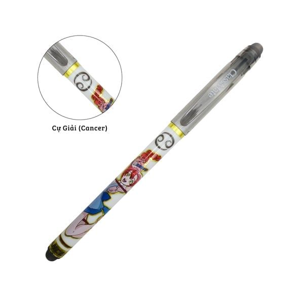 BÚT GEL XÓA ĐƯỢC ZODIAC CL-GP217 ĐEN (4C)(0377-TK)