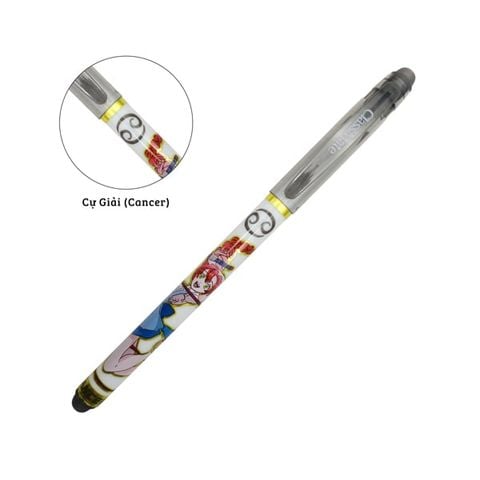 BÚT GEL XÓA ĐƯỢC ZODIAC CL-GP217 ĐEN (4C)(0377-TK)