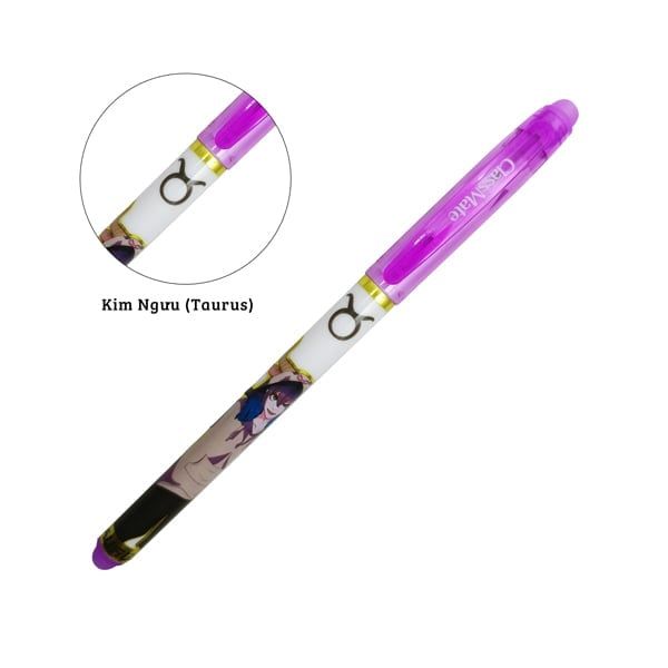 BÚT GEL XÓA ĐƯỢC ZODIAC CL-GP217 TÍM (4C)(0377-TK)